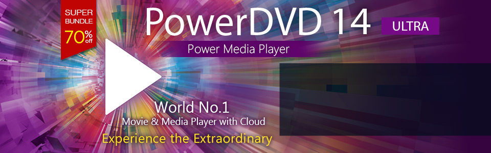 PowerDVD 14 Ultra - The Ultimate Media Player for Blu-ray, 3D Video & HD Movies