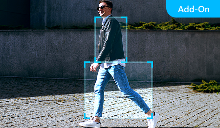 Track a person across cameras by appearance alone
